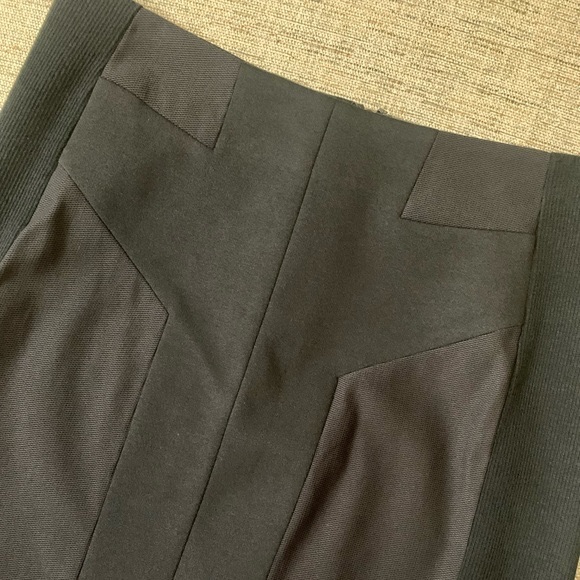 RAG & BONE Contrast Panel Pencil Skirt in Black, Size 4 - Picture 2 of 4